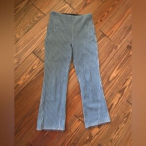 Lysse Blue Striped Cropped Pants